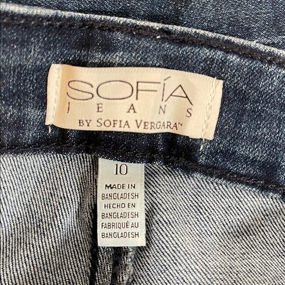 SOFIA VERGARA Melisa High Rise Flare Denim Jeans Size 10 NEW - Picture 12 of 15